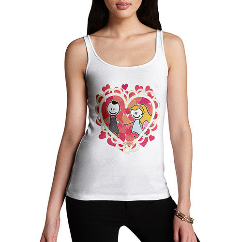 Women's Loving Couple Tank Top