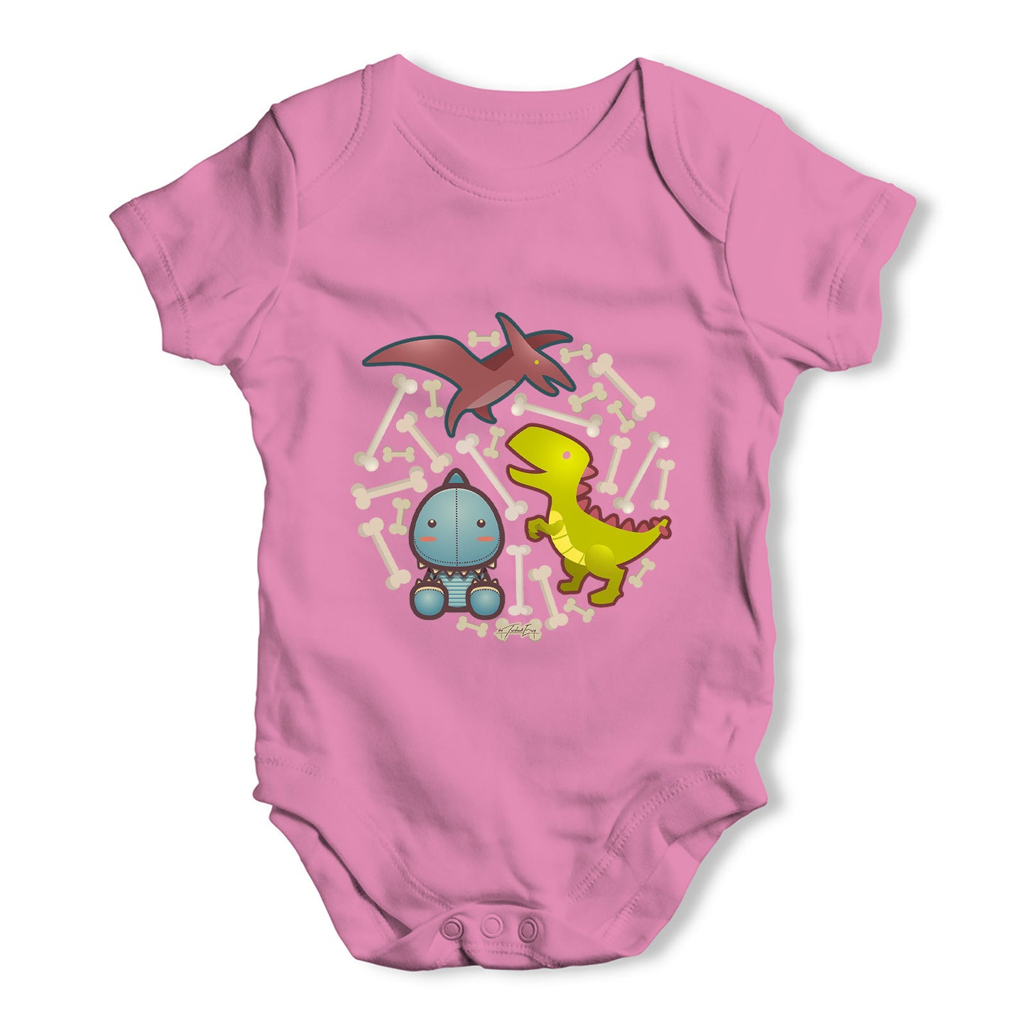 Baby Dinosaurs Baby Grow Bodysuit