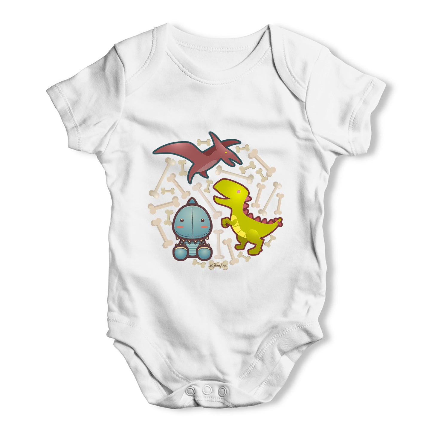 Baby Dinosaurs Baby Grow Bodysuit