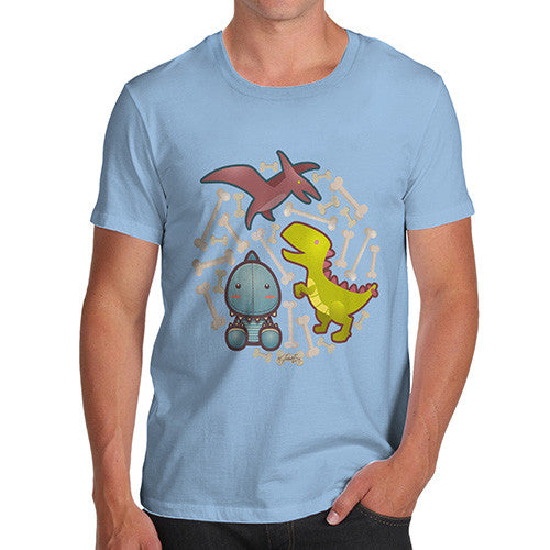 Men's Baby Dinosaurs T-Shirt