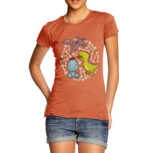 Women's Baby Dinosaurs T-Shirt