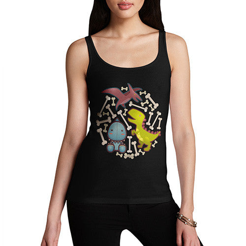 Women's Baby Dinosaurs Tank Top