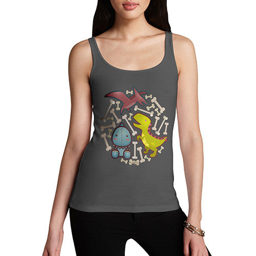 Women's Baby Dinosaurs Tank Top