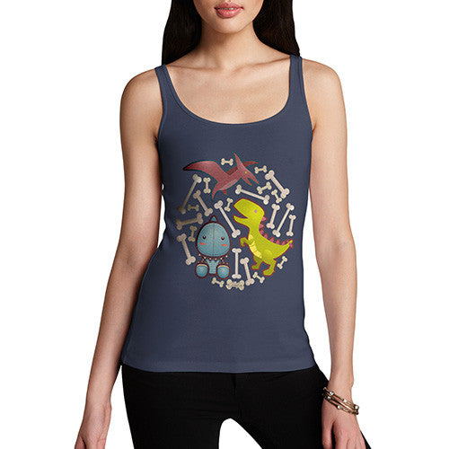 Women's Baby Dinosaurs Tank Top