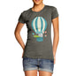 Women's Animals In Hot Air Balloon T-Shirt