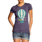 Women's Animals In Hot Air Balloon T-Shirt