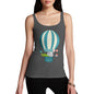 Women's Animals In Hot Air Balloon Tank Top