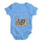 Gingerbread Train Baby Grow Bodysuit