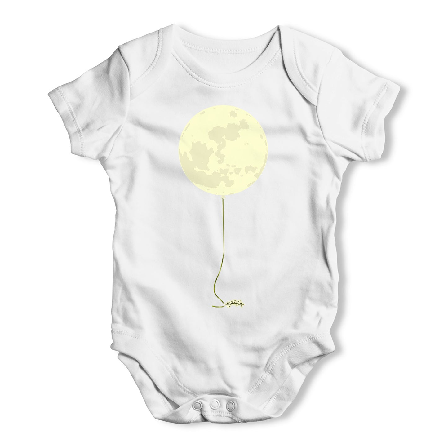 Moon Balloon Baby Grow Bodysuit