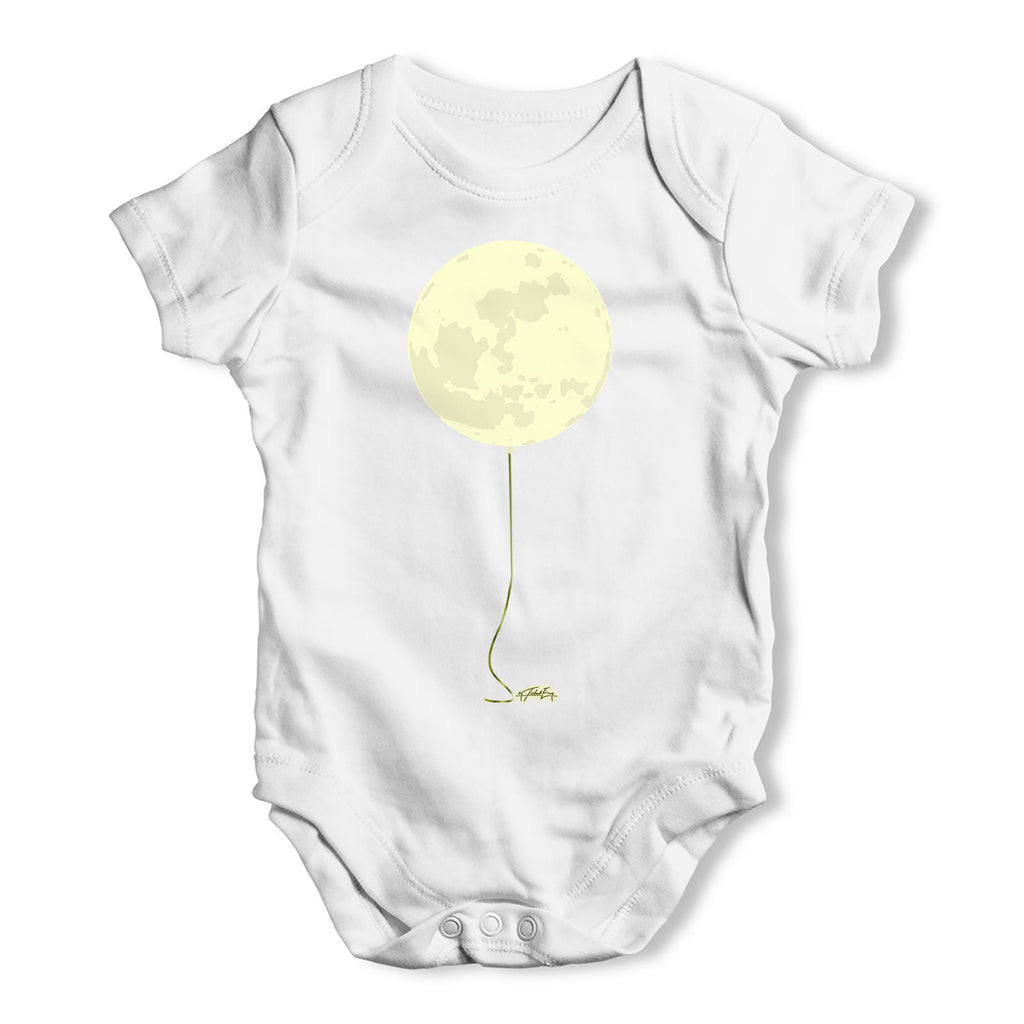 Moon Balloon Baby Grow Bodysuit