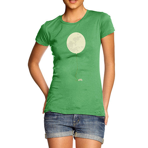 Women's Moon Balloon T-Shirt