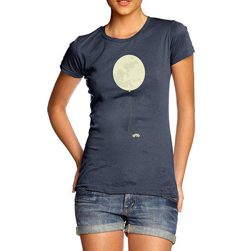 Women's Moon Balloon T-Shirt