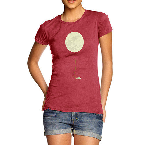 Women's Moon Balloon T-Shirt