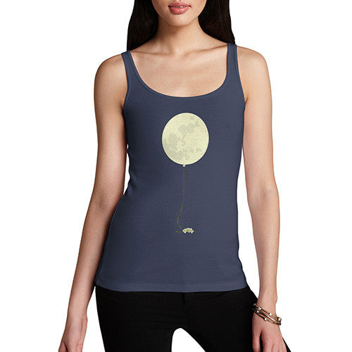 Women's Moon Balloon Tank Top