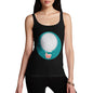 Women's Moon Hot Air Balloon Tank Top