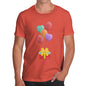 Men's Birthday Balloons Gift Box T-Shirt