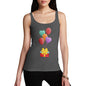 Women's Birthday Balloons Gift Box Tank Top