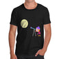 Men's Secretly Spying on the Moon T-Shirt