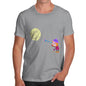 Men's Secretly Spying on the Moon T-Shirt