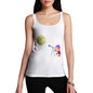 Women's Secretly Spying on the Moon Tank Top