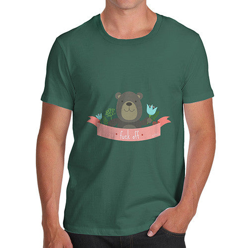 Men's F Off Teddy Bear T-Shirt