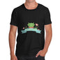 Men's Cranky Frog Just Shut Up T-Shirt