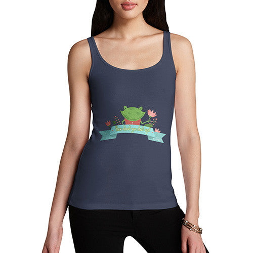 Women's Cranky Frog Just Shut Up Tank Top