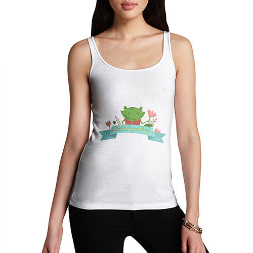 Women's Cranky Frog Just Shut Up Tank Top