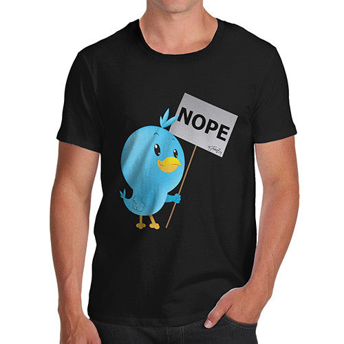 Men's Moaning Tweets NOPE T-Shirt