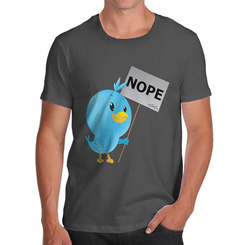 Men's Moaning Tweets NOPE T-Shirt