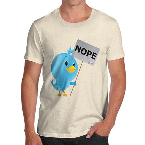 Men's Moaning Tweets NOPE T-Shirt