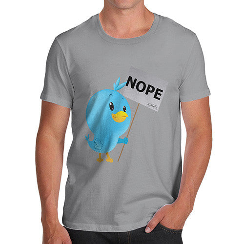 Men's Moaning Tweets NOPE T-Shirt