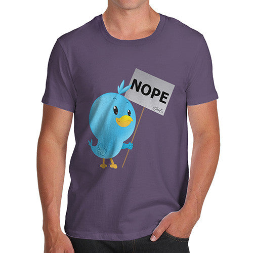 Men's Moaning Tweets NOPE T-Shirt