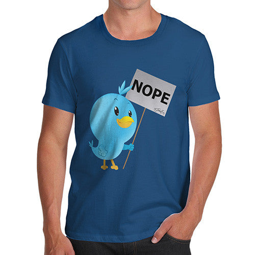 Men's Moaning Tweets NOPE T-Shirt