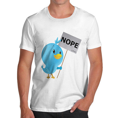 Men's Moaning Tweets NOPE T-Shirt