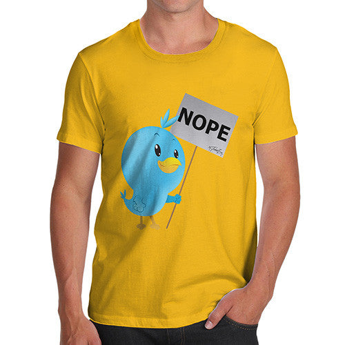 Men's Moaning Tweets NOPE T-Shirt