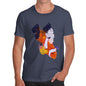 Men's Watercolour Pixel Clownfish T-Shirt