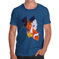 Men's Watercolour Pixel Clownfish T-Shirt