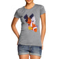 Women's Watercolour Pixel Clownfish T-Shirt