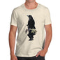 Men's Watercolour Pixel Crow T-Shirt