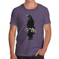 Men's Watercolour Pixel Crow T-Shirt