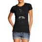 Women's Watercolour Pixel Crow T-Shirt