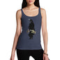 Women's Watercolour Pixel Crow Tank Top