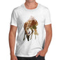 Men's Watercolour Pixel Deer T-Shirt