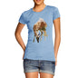 Women's Watercolour Pixel Deer T-Shirt