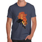 Men's Watercolour Pixel Fox T-Shirt