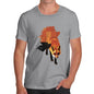 Men's Watercolour Pixel Fox T-Shirt