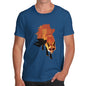 Men's Watercolour Pixel Fox T-Shirt