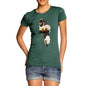 Women's Watercolour Pixel Magpie T-Shirt