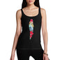 Women's Watercolour Pixel McCaw Parrot Tank Top